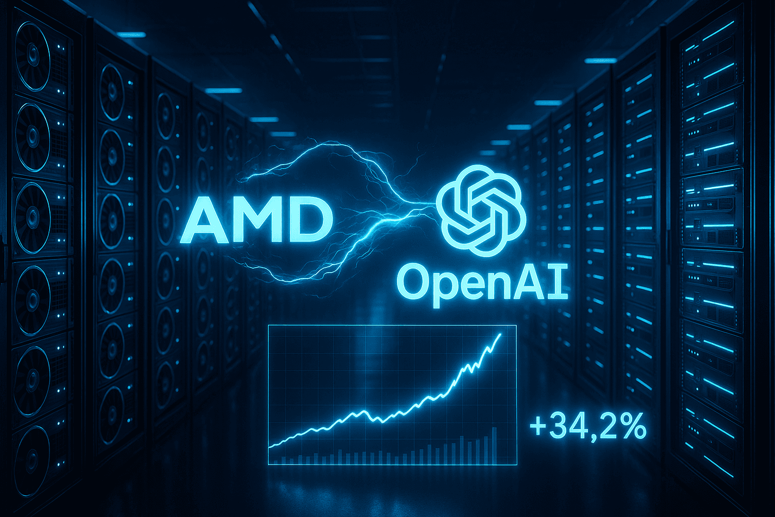 AMD Strikes Massive AI Chip Deal with OpenAI, Stock Soars Over 34%