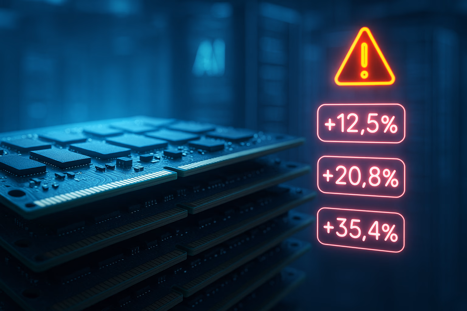  Chip Crunch: AI Boom Drives Surge in Memory Prices and Supply Risk