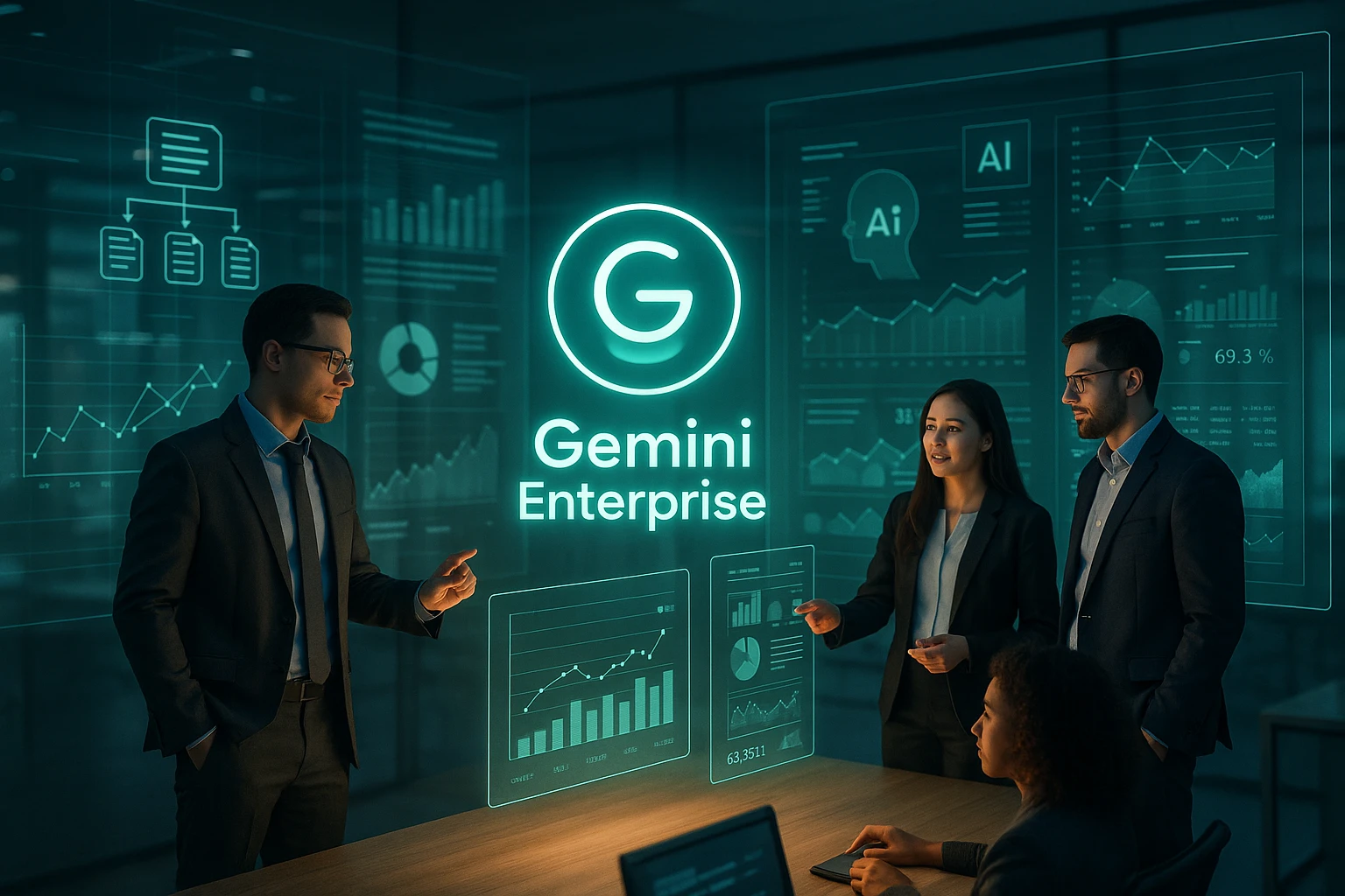 Google Launches Gemini Enterprise AI Platform for Businesses