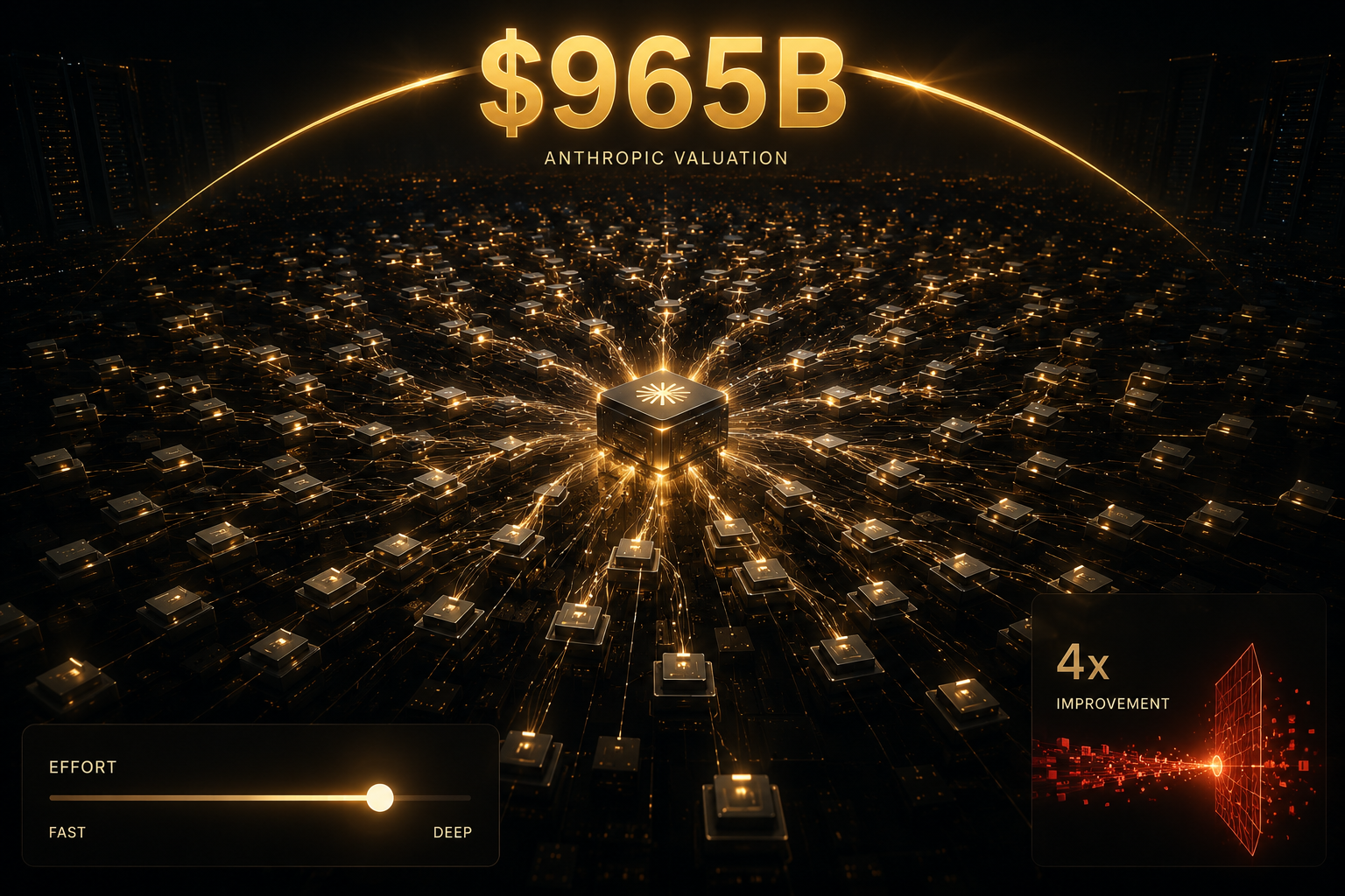 The Most Capable Model Ever Released and a $965 Billion Valuation: What Claude Opus 4.8 and Anthropic's $65B Raise Mean for Every Enterprise Building on AI