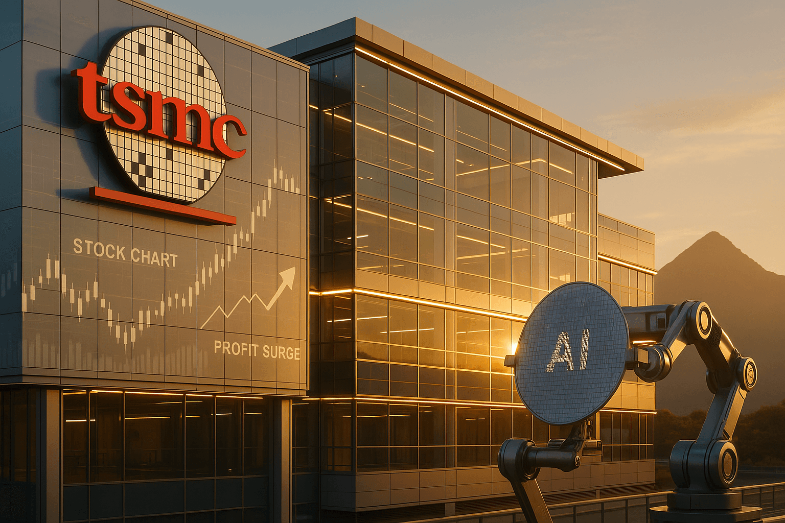 TSMC Q2 Profit Soars 60%, Marking a Semiconductor AI Boom